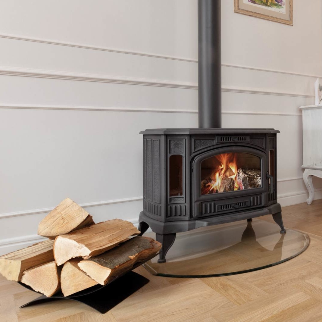 KRATKI KOZA K9 krbová kamna s ventilátorem turbofan10 kw,černá
